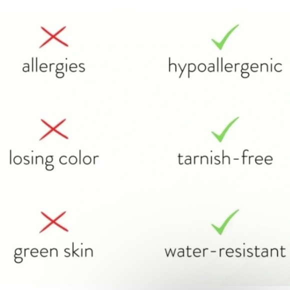 Anthropologie Seashell 18K Gold Stainless Steel Waterproof Crystal Earrings - Picture 10 of 10